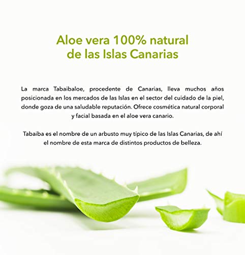 TABAIBA Aloe Vera Crema Hidratante Facial y Corporal, Normal, Fresco, 300 Mililitros