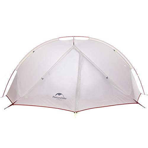 Tagar Tienda Versión Actualizada 3 Temporadas, Tienda Impermeable Al Aire Libre Doble Capa Poste de Aluminio Ultraligero Tienda de Camping de 20D Silicona para 2 Personas