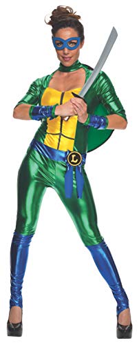 Teenage Mutant Ninja Turtles Classic Leonardo TMNT Women's Jumpsuit Costume X-Small