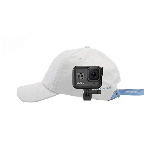 TELESIN Clip de aleación de aluminio multifuncional clip de montaje de la mochila para GoPro Hero 9 Hero 8 7 6 5 4 Hero 2/3/3+/4/5, GoPro Hero 4/5 Session,DJI Osmo Action Camera Accesorios