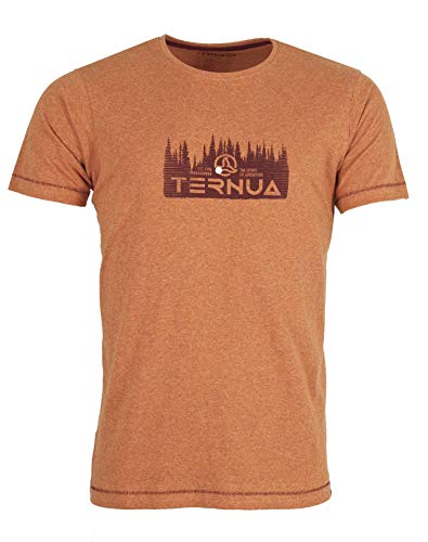 Ternua Camiseta Hansi SL T-Shirt M Hombre, Ginger, S