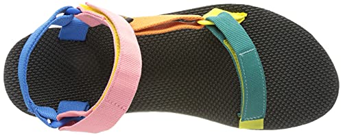 Teva Original Universal, Sandalias de Punta Descubierta Mujer, Multicolor (90s Multi SMU), 38 EU