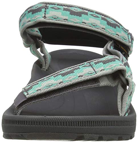 Teva Winsted, Sandalias de Punta Descubierta Mujer, Multicolor (Monds Waterfall Mwtr), 39 EU