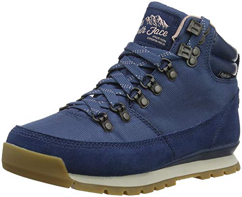 The North Face Back-to-Berkeley Redux, Botas de Senderismo Mujer, Azul (Blue Wing Teal/Misty Rose 5Sn), 36.5 EU