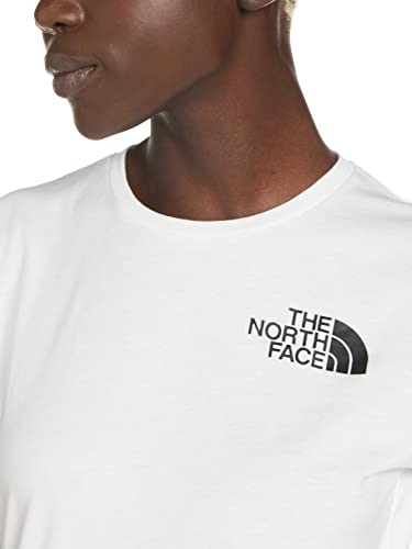 The North Face - Camiseta para Mujer Half Dome - Manga Corta - White, M