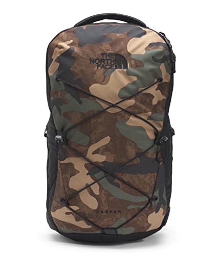 The North Face Mochila para portátil Jester School, Kelp Tan Tnf Camo Print/Tnf Black, talla única