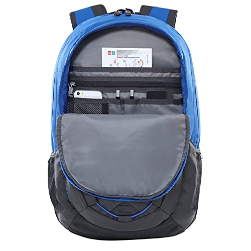 The North Face - Mochila Unisex Groundwork, Talla Única- Azul / Gris 30L