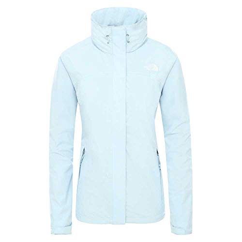 The North Face W Sangro Jacket Anglfallsbllthr Shell, Mujer, Angel Falls Blue LGT HTHR, XXL