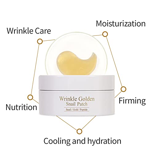 The Skin House - Wrinkle Golden Snail Parches de Hidrogel