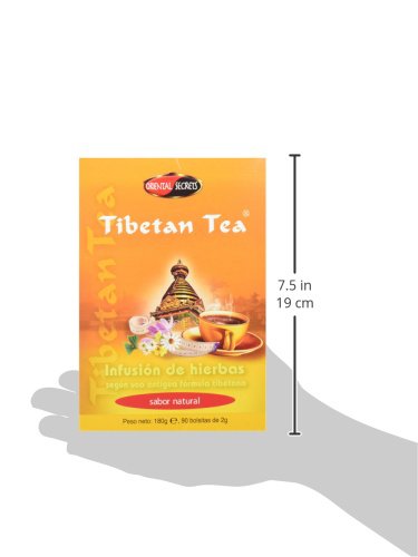 Tibetan Tea Infusión de Hierbas Natural - 90 bolsitas