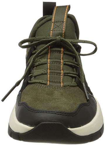 Timberland Boroughs Project Zapatillas Bajas para Hombre, Verde (Dark Green Suede), 47.5 EU