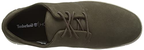 Timberland Graydon Oxford Basic Oxford plano para Hombre, Verde (Olive Nubuck), 45 EU