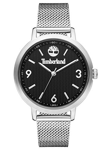 Timberland Reloj Analógico para Mujer de Cuarzo con Correa en Acero Inoxidable TBL15643MYS.02MM