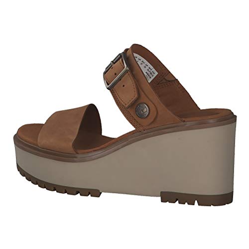 Timberland Sandalias A26ea Koralyn Rust Nubuck 39 para Mujer