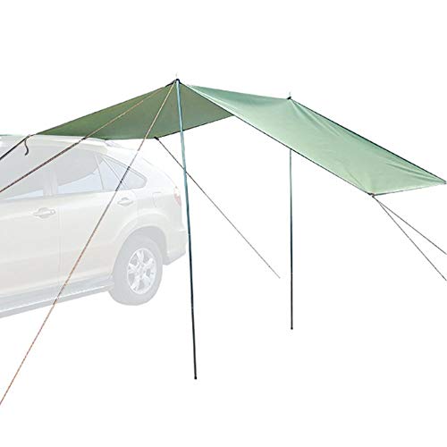 Toldo de coche, toldo de coche, impermeable, para coche, toldo de coche, toldo para remolque, toldo trasero, tienda de campaña para SUV, Hatchback, monovolúmenes, sedán, camping, al aire libre