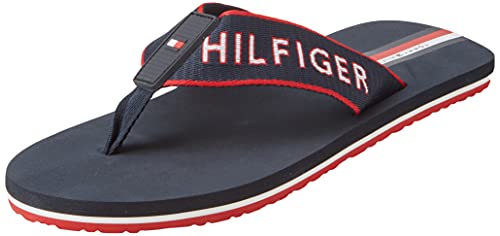 Tommy Hilfiger Simon 38D, Chanclas para Hombre, Cielo del desierto, 44 EU