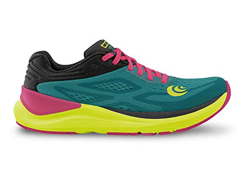 Topo Athletic Ultrafly 3, Zapatillas Mujer, Esmeralda/Fucsia, 42 EU