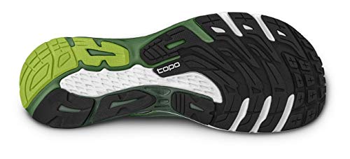 Topo Athletic Ultrafly, Zapatillas Hombre, Verde/Gris, 42 EU