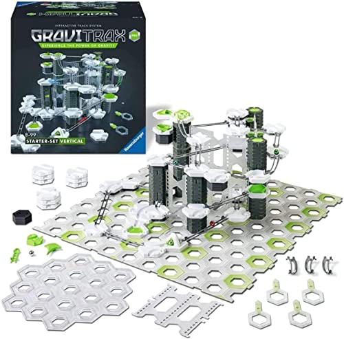 ToysWorld Gravitrax Pro - Juego de iniciación vertical para juegos de GraviTrax con bolas de metal y recorrido de bolas de edición multilingüe con italiano