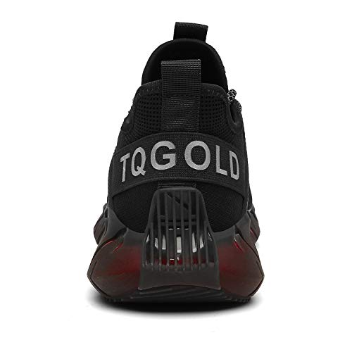 Tqgold® Zapatillas deportivas para hombre y mujer, transpirables, ligeras, tallas 36-46, color, talla 45 EU