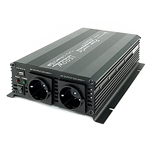 Transformador de corriente (12 V, 1500, 3000 W, 230 V)