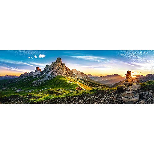 Trefl- Passo di Giau, Dolomiten, Italien 1000 Piezas, Panorama, Adultos y niños a Partir de 12 años Puzzle, Color Paso, dolomitas