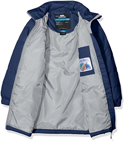 Trespass Tiffy, Chaqueta acolchada para niña, azul (Navy Tone), talla 3/4