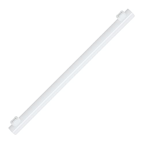 Tubo LED linear 50 cm 8W 2 conectores. Luz blanca cálida 2.700 K. Sustituto ideal para tubo Linestra