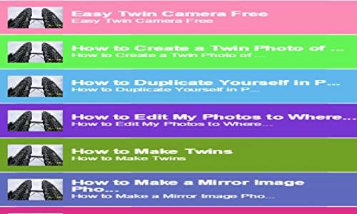 Twin Camera Pic Tips