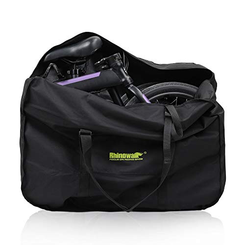 UBORSE Bolsa de Transporte Plegable para Bicicleta Bolsa de Almacenamiento para Bicicletas de Viaje de 20 Pulgadas Estuche de Transporte para Bicicleta de Montaña