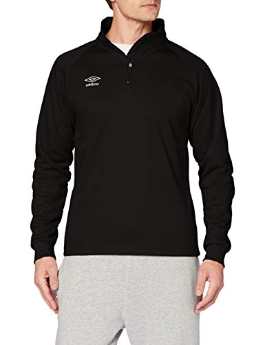 UMBRO Glory Sudadera, Hombre, Negro, XXL