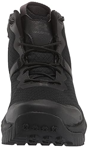 Under Armour UA Micro G Valsetz Zip Mid Zapatos de Escalada para Hombre, Negro (Black / Black / Jet Gray), 47.5 EU