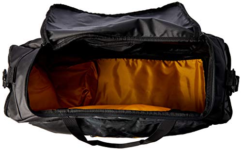 Under Armour Undeniable Duffle 4.0 bolsa de deportes, bolsa de entrenamiento unisex, Negro (Black/Black/Golden Yellow(001)), M