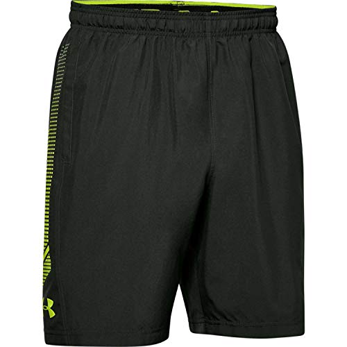 Under Armour Woven Graphic, Pantalón Corto Hombre, Verde (Baroque Green/Green Citrine(310)), XS