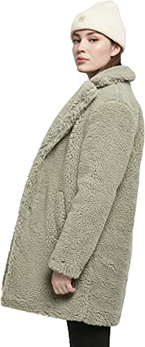 Urban Classics Abrigo para Mujer de Gran tamaño Chaqueta, Salvia, M