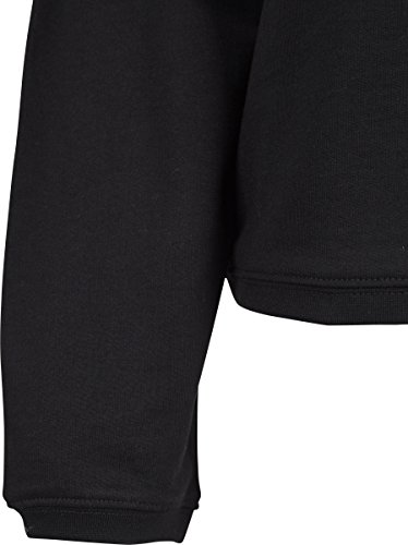 Urban Classics Ladies Terry Crew-Volante para Mujer Suéter, Negro (Black 00007), M