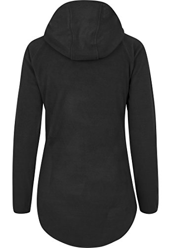 Urban Classics Sudadera con Capucha y Forro Polar, Negro (Black 7), L para Mujer