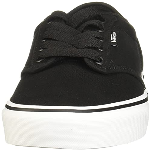 Vans Atwood, Zapatillas Hombre, Black Canvas Black White, 42.5 EU