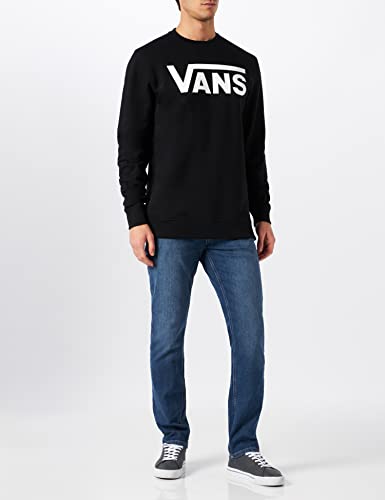 Vans MN Classic Crew II Sudadera, Negro (Black-fwhite Y28), XL para Hombre