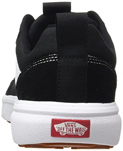 Vans Range EXP, Zapatillas Hombre, Lona de Ante Negro Blanco, 41 EU