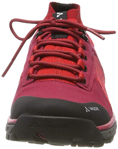 VAUDE Hkg Citus, Zapatos de Low Rise Senderismo Mujer, Rojo (Red Cluster 928), 38 EU