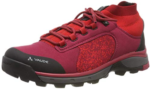 VAUDE Hkg Citus, Zapatos de Low Rise Senderismo Mujer, Rojo (Red Cluster 928), 38 EU