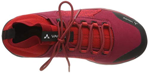 VAUDE Hkg Citus, Zapatos de Low Rise Senderismo Mujer, Rojo (Red Cluster 928), 38 EU