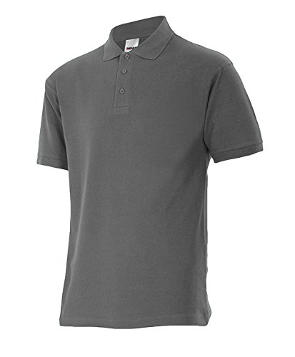 Velilla Serie 105502/C8/TL Polo de Manga Corta, Gris, L