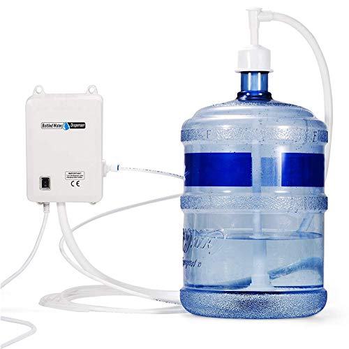 VEVOR Sistema de Agua Embotellada 30 PSI Bomba de Agua Embotellada de 1 Galón Bomba de Dispensador de Agua Embotellada Dispensador de Agua Eléctrica Sistema de Agua Embotellada Botella de Bomba