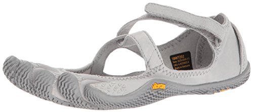 Vibram Fivefingers 18W7202 V-Soul, Zapatillas de Deporte Mujer, Plateado, Plateado, Gris Claro, 40 EU