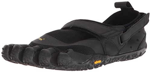 Vibram Fivefingers V-Aqua, Zapatillas Impermeables Mujer, Negro (Black Black), 38 EU