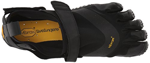 Vibram Fivefingers V-Aqua, Zapatillas Impermeables Mujer, Negro (Black Black), 38 EU