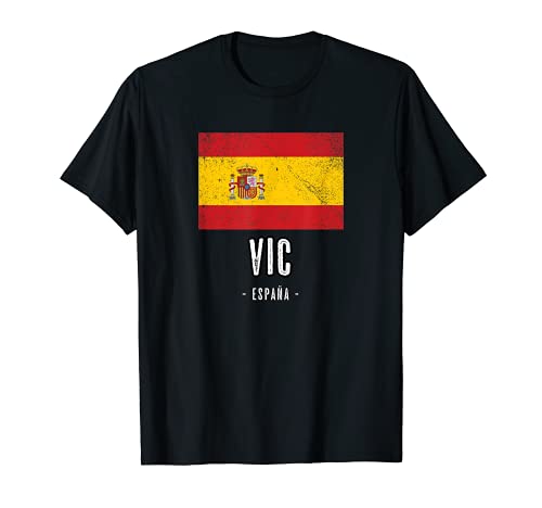 VIC España | Souvenir Linda Ciudad - Bandera - Camiseta