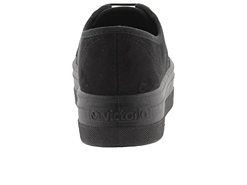 victoria Plataforma VICTORIA Barcelona Plataforma Antelina 109205-WOMEN para Mujer Negro 38